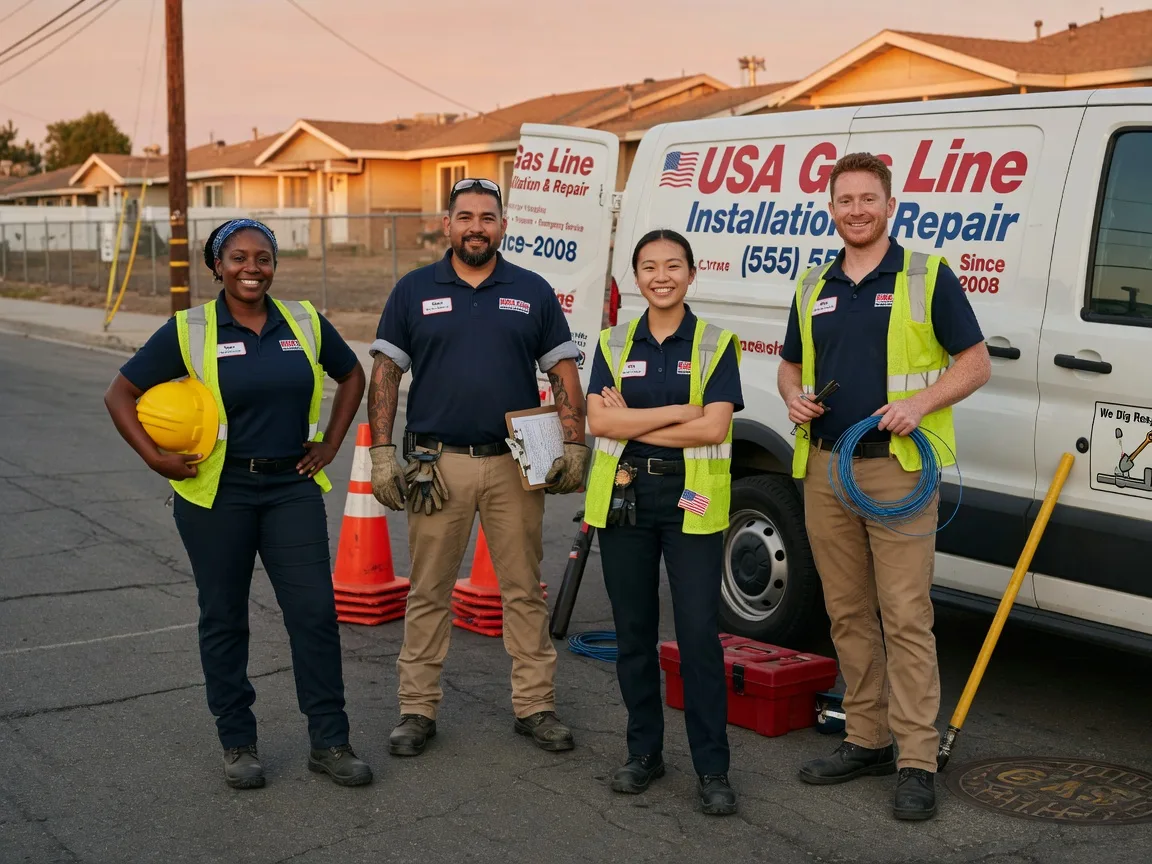Gas Line Installation company in Leslie, MO